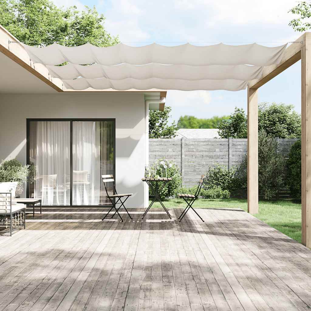 lodret markise 140x600 cm oxfordstof hvid