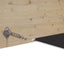 lodret markise 180x1200 cm oxfordstof antracitgrå