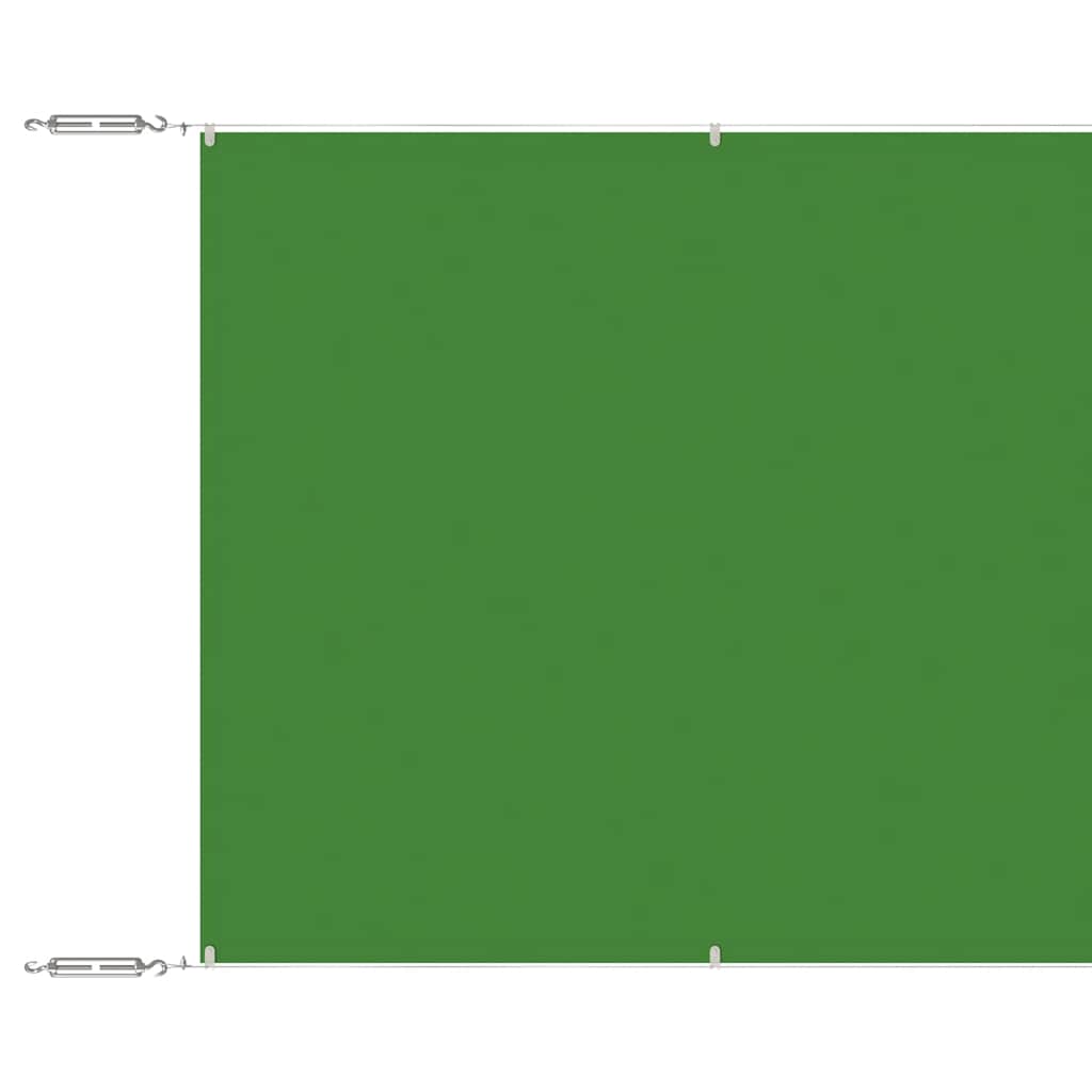 lodret markise 100x1200 cm oxfordstof lysegrøn