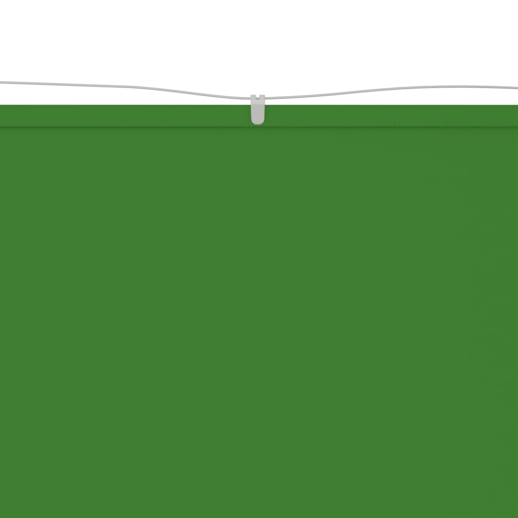 lodret markise 140x360 cm oxfordstof lysegrøn