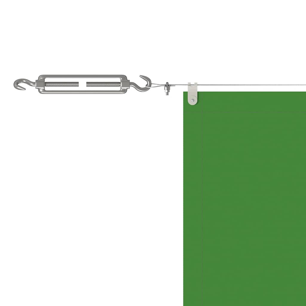 lodret markise 140x800 cm oxfordstof lysegrøn