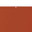 lodret markise 60x1000 cm oxfordstof terrakottafarvet