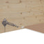 lodret markise 100x1000 cm oxfordstof gråbrun