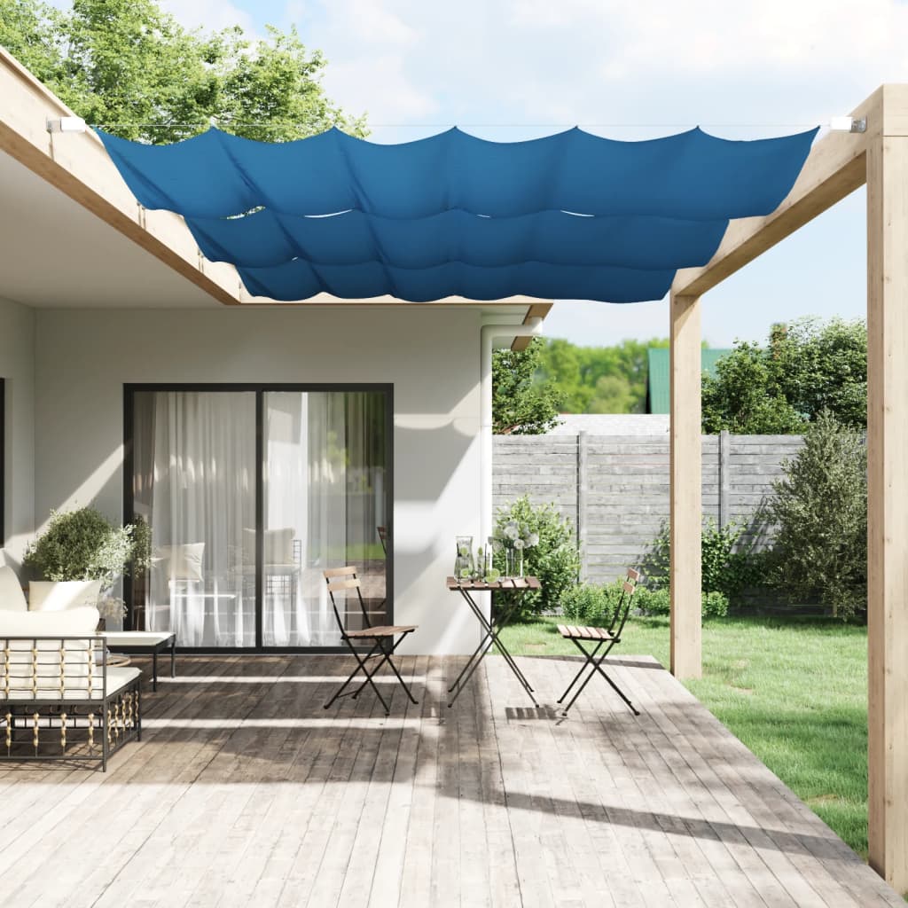 lodret markise 140x270 cm oxfordstof blå