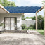 lodret markise 140x600 cm oxfordstof blå