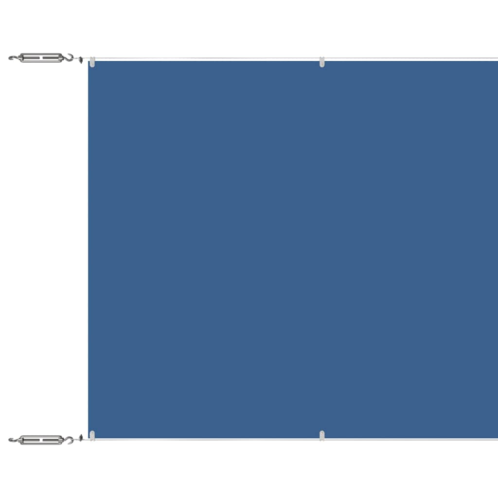 lodret markise 140x800 cm oxfordstof blå