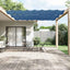 lodret markise 180x1200 cm oxfordstof blå