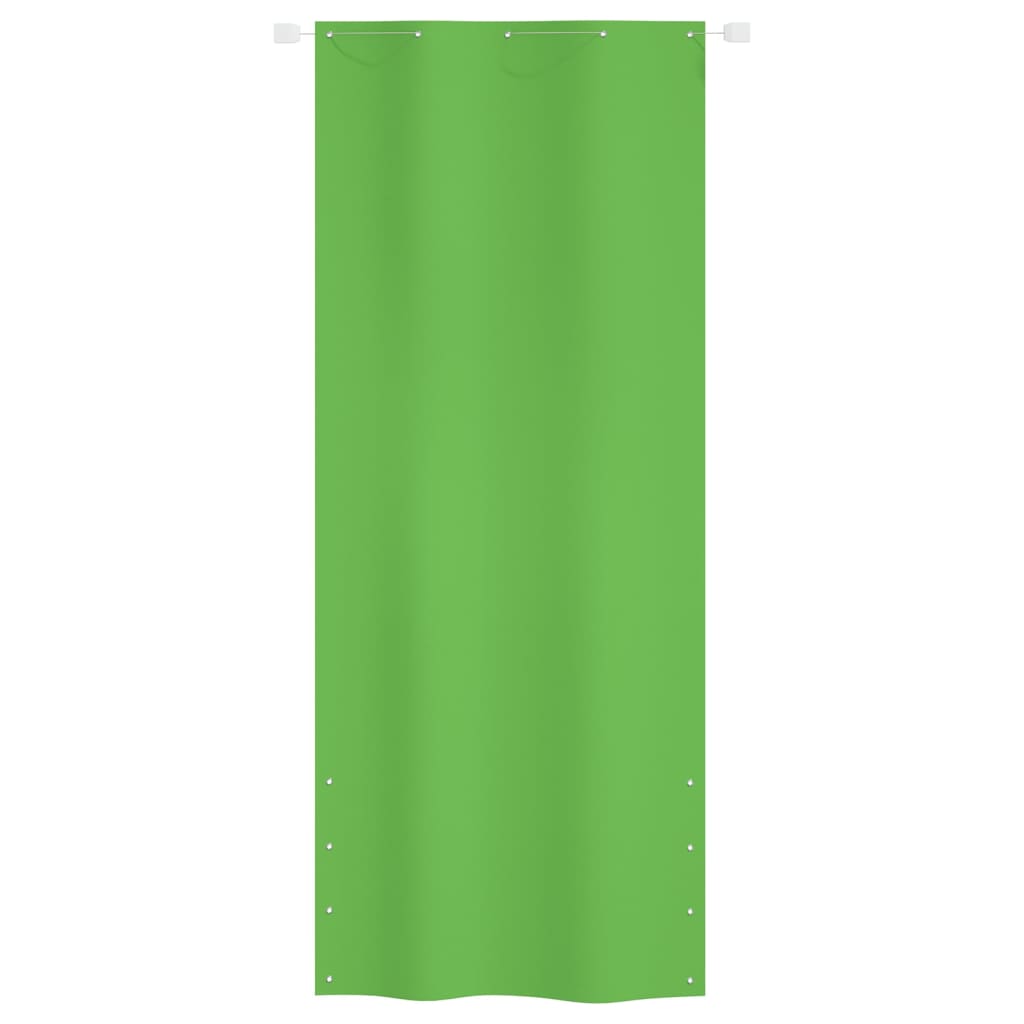 altanafskærmning 100x240 cm oxfordstof lysegrøn