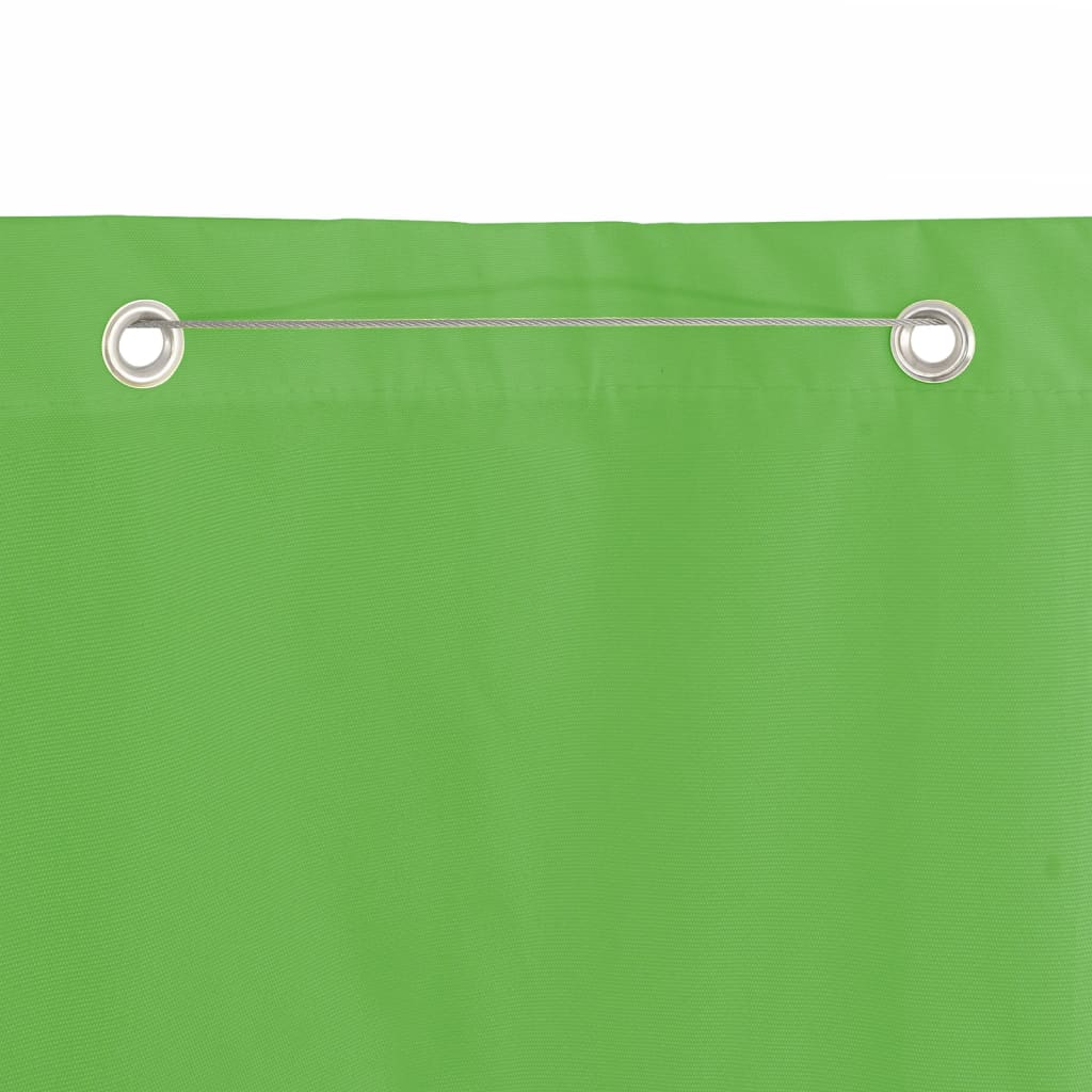 altanafskærmning 100x240 cm oxfordstof lysegrøn
