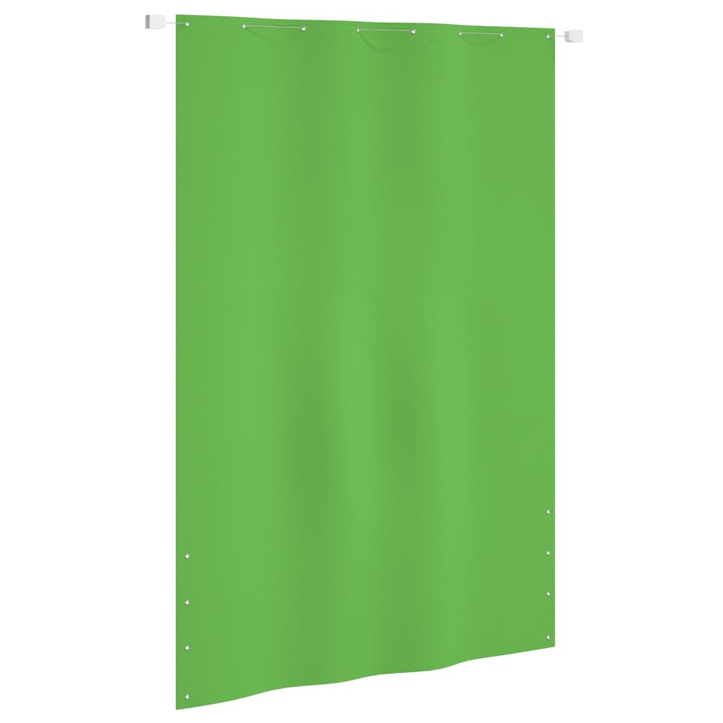 altanafskærmning 160x240 cm oxfordstof lysegrøn billede