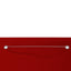altanafskærmning 80x240 cm oxfordstof rød