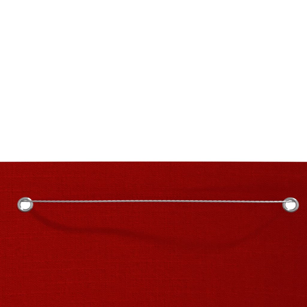 altanafskærmning 120x240 cm oxfordstof rød