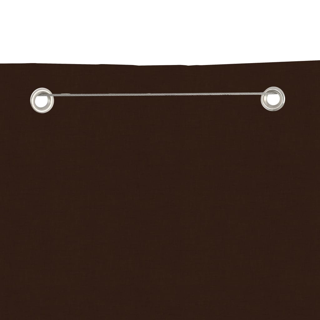 altanafskærmning 140x240 cm oxfordstof brun