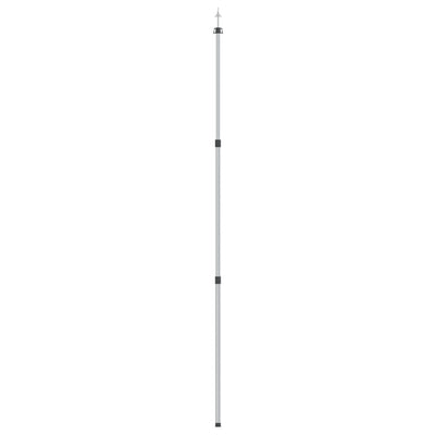 teleskopstang til presenning 102-60 cm aluminium