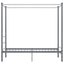 sengestel til himmelseng 90x200 cm metal grå