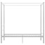 sengestel til himmelseng 100x200 cm metal hvid