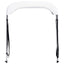 biminitop med 2 buer 150x120x110 cm hvid