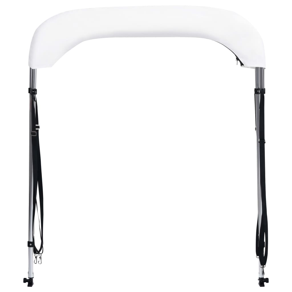 biminitop med 2 buer 150x120x110 cm hvid