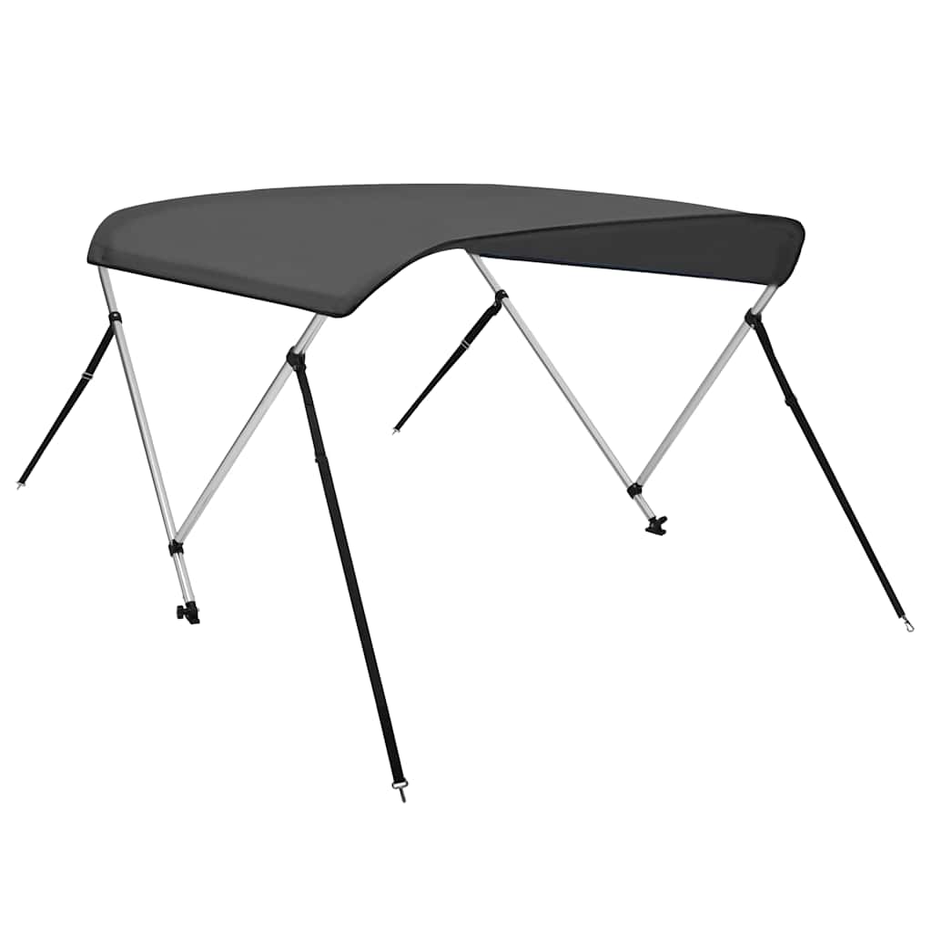 biminitop med 2 buer 150x120x110 cm antracitgrå