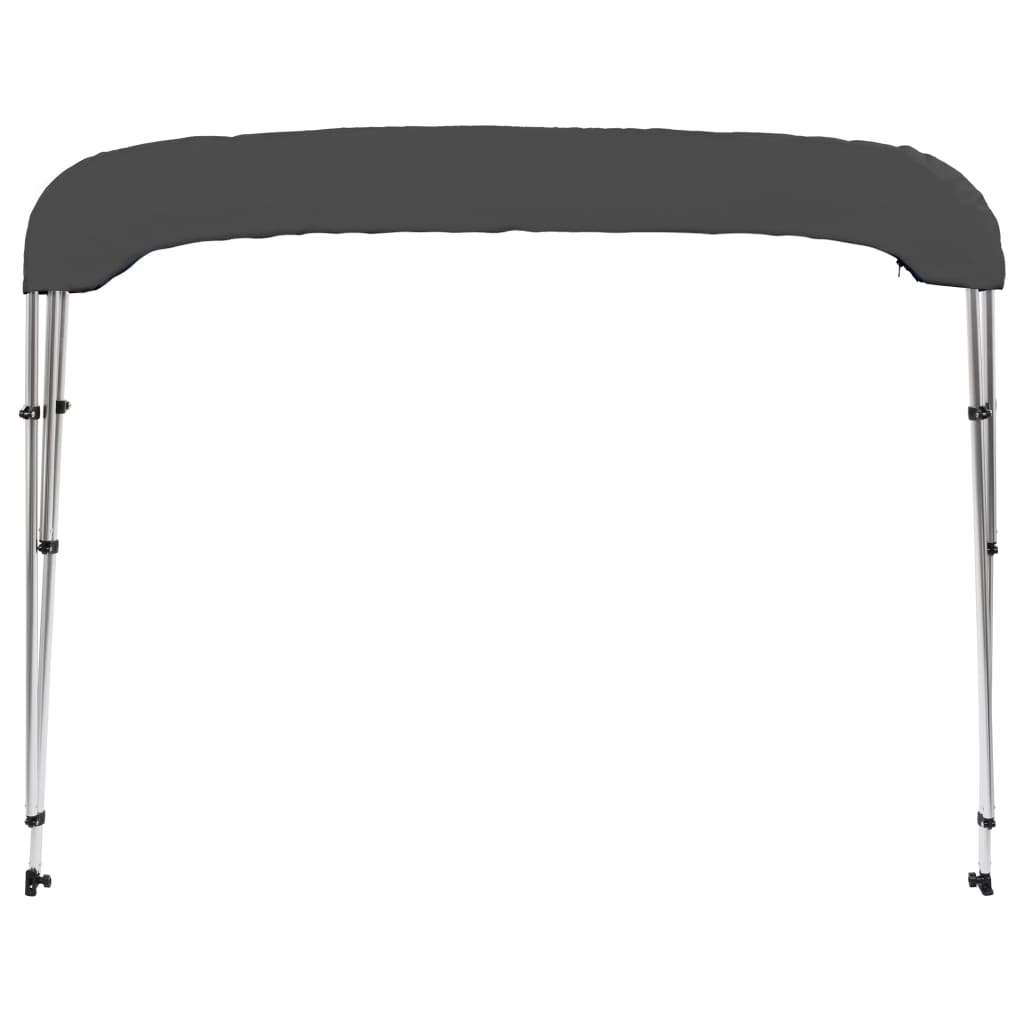biminitop med 3 buer 183x196x137 cm antracitgrå