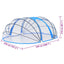 poolkuppel 530x410x210 cm oval