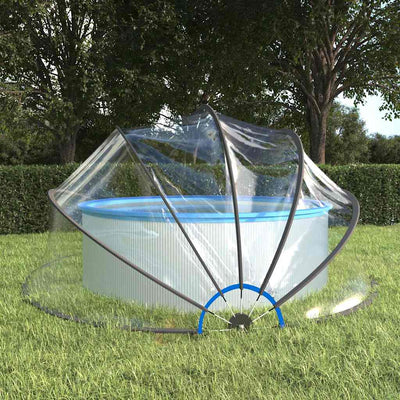 poolkuppel 500x250 cm