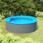 pool 350x90 cm grå
