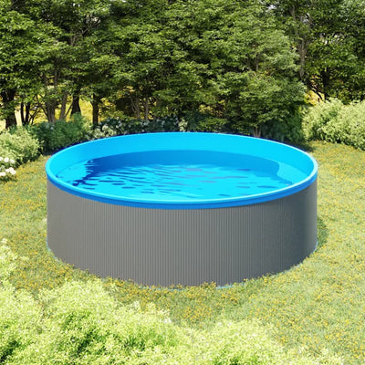pool 350x90 cm grå