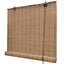 rullegardiner 2 stk. 100x160 cm bambus brun