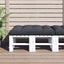 pallehynde 120x80x12 cm stof antracitgrå