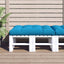 pallehynde 120x80x12 cm stof blå
