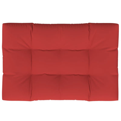 pallehynde 120x80x12 cm stof rød