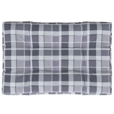 pallehynde 120x80x12 cm stof gråternet