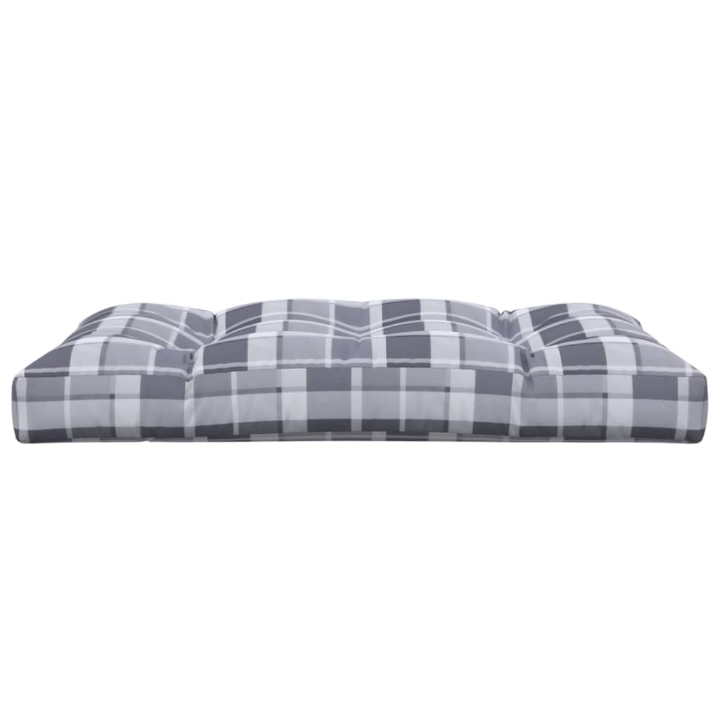 pallehynde 120x80x12 cm stof gråternet