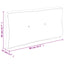 pallehynde 80x40x12 cm stof grøn