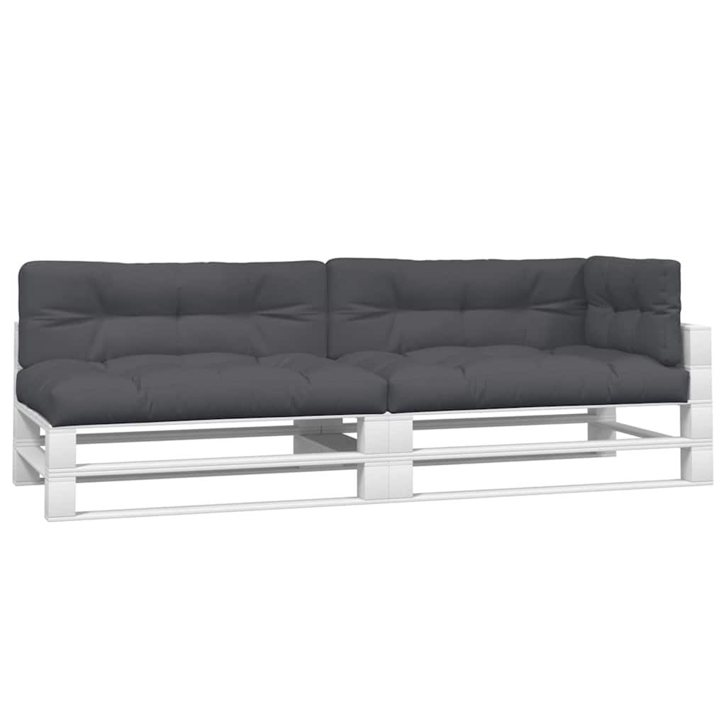 pallehynder 5 stk. stof antracitgrå