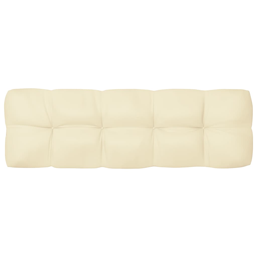 hynder til pallesofa 7 stk. cremefarvet