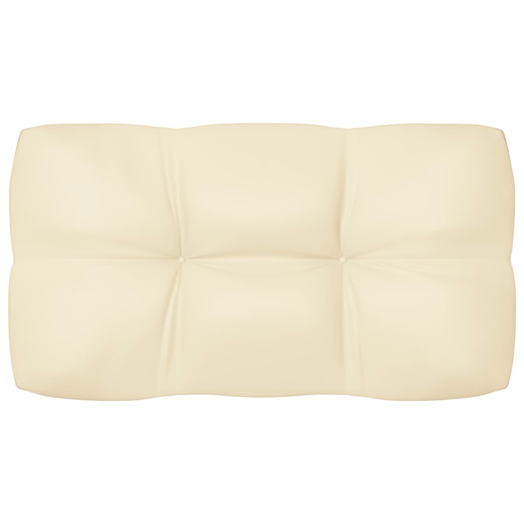 hynder til pallesofa 7 stk. cremefarvet