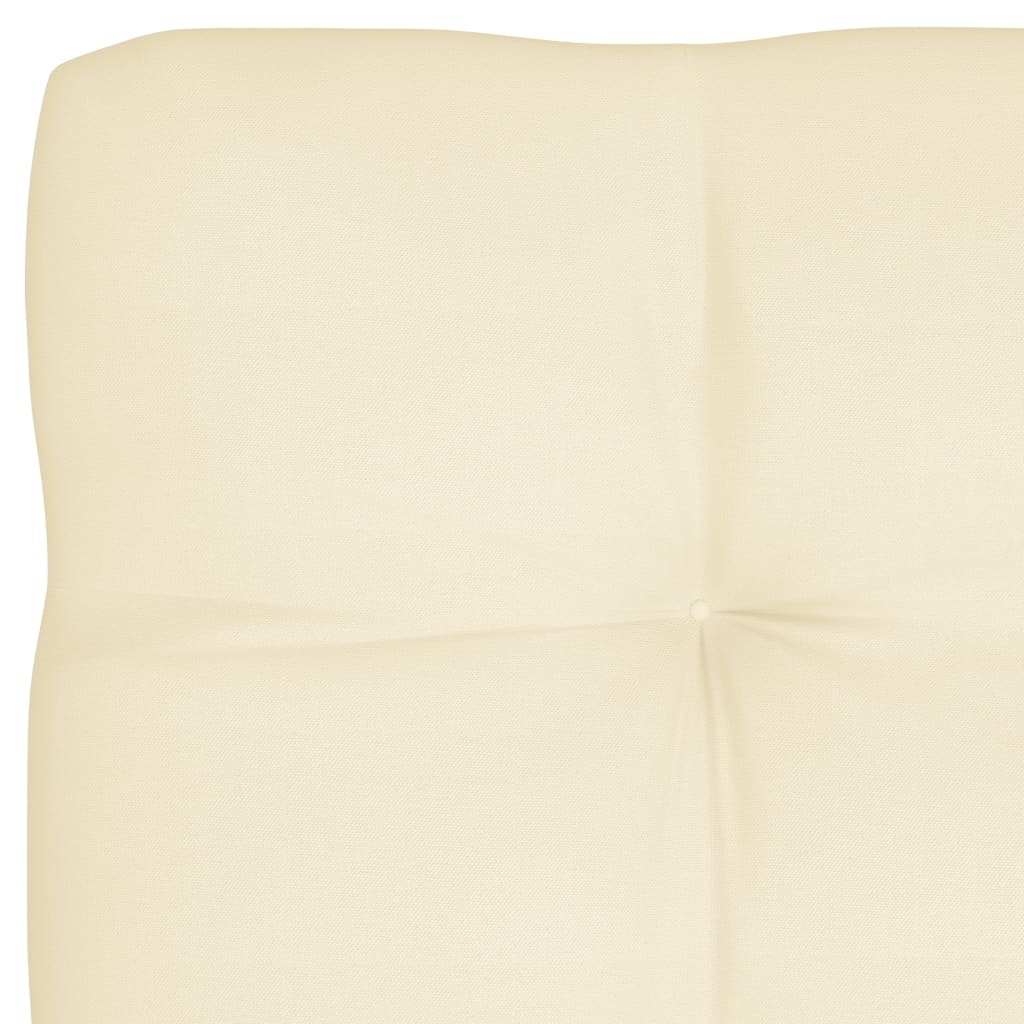 hynder til pallesofa 7 stk. cremefarvet