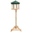 stående fuglefoderhus 33x110 cm massivt fyrretræ