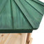 stående fuglefoderhus 33x110 cm massivt fyrretræ