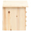 flagermuskasse 30x20x38 cm massivt fyrretræ