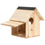 egernhus 26x25x29 cm massivt fyrretræ