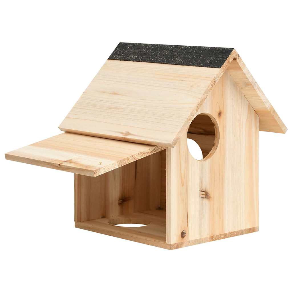 egernhus 26x25x29 cm massivt fyrretræ billede