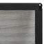 plisseret insektnet til vinduer 80x100 cm aluminium antracitgrå