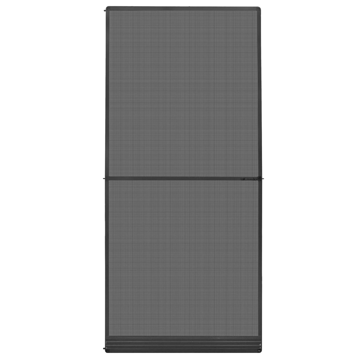 Svingbart insektnet Anthracit og sort 100 x 215 cm