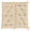hynde til havebænk 100x(50+50)x7 cm oxfordstof beige