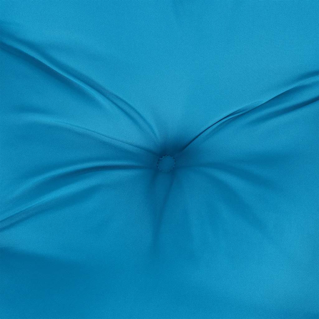 hynde til havebænk 120x(50+50)x7 cm oxfordstof lyseblå