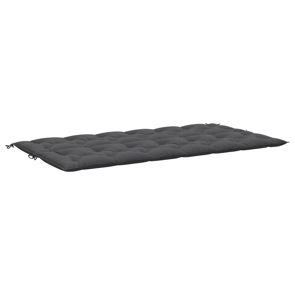 hynde til havebænk 200x(50+50)x7 cm oxfordstof antracitgrå
