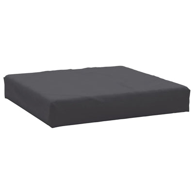 pallehynde 60x60x6 cm oxfordstof antracitgrå